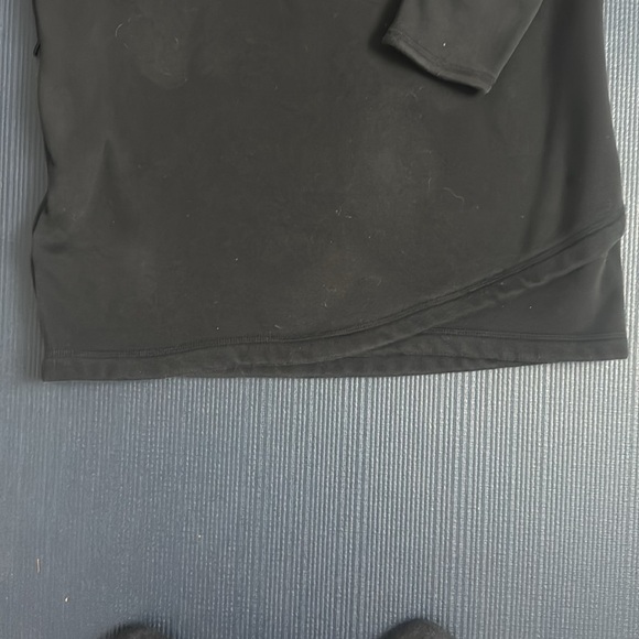 Athleta Black Side Zip Dress, Medium, Sweatshirt Dresss - Picture 5 of 7